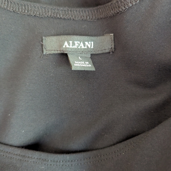 Alfani Women's Black Sleeveless Dress - Size L - Picture 5 of 8